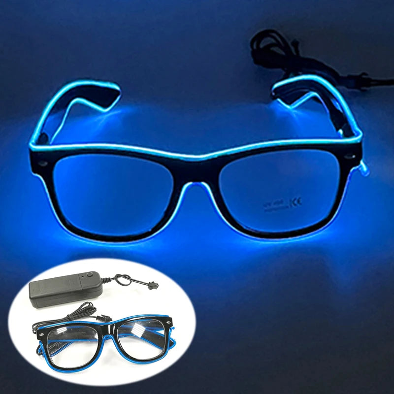 Lunettes LED Néon de Soirée – vue 24