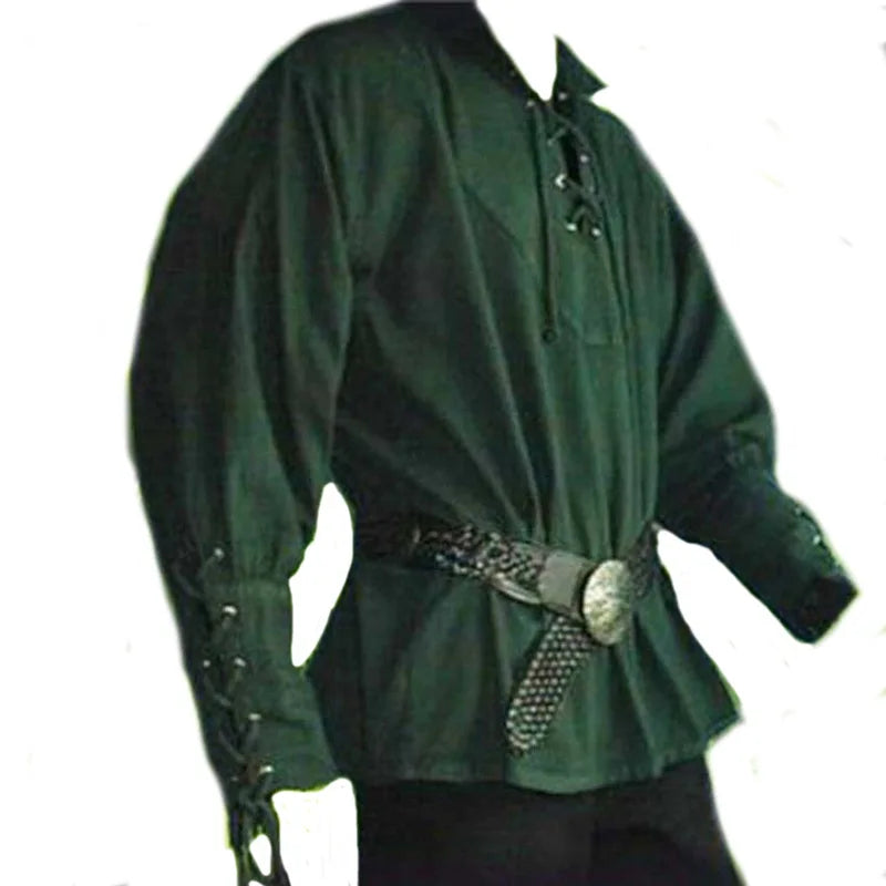 Chemise de Pirate Médiévale Homme – vue 2