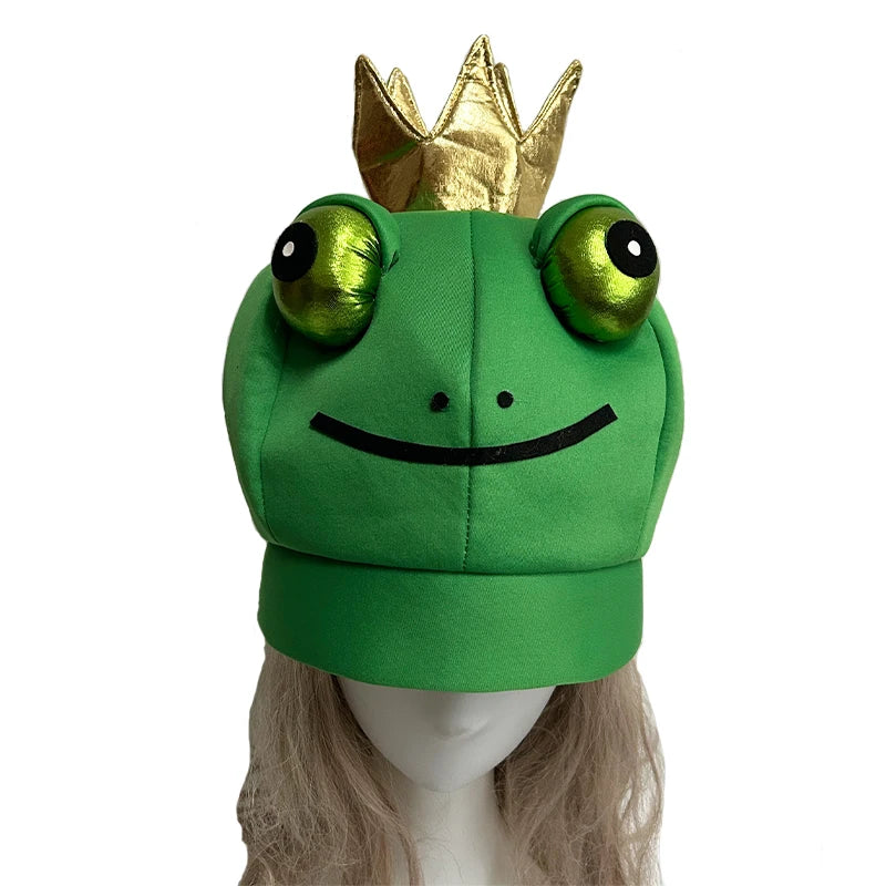 Chapeau Grenouille Prince avec Couronne – vue 2