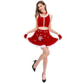 Robe Mère Noël Sexy de Fête – vue 7