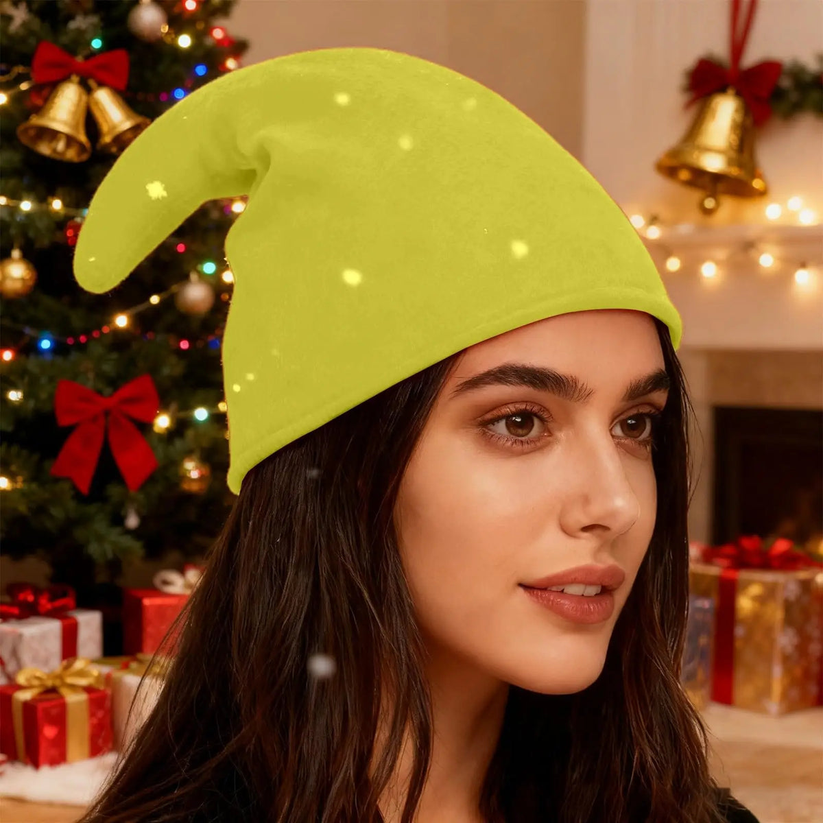 Bonnet de Fête de Noël Uni – vue 7