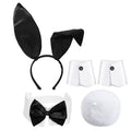 Kit Lapin Sexy – Oreilles, Nœud Papillon, Queue et Gants
