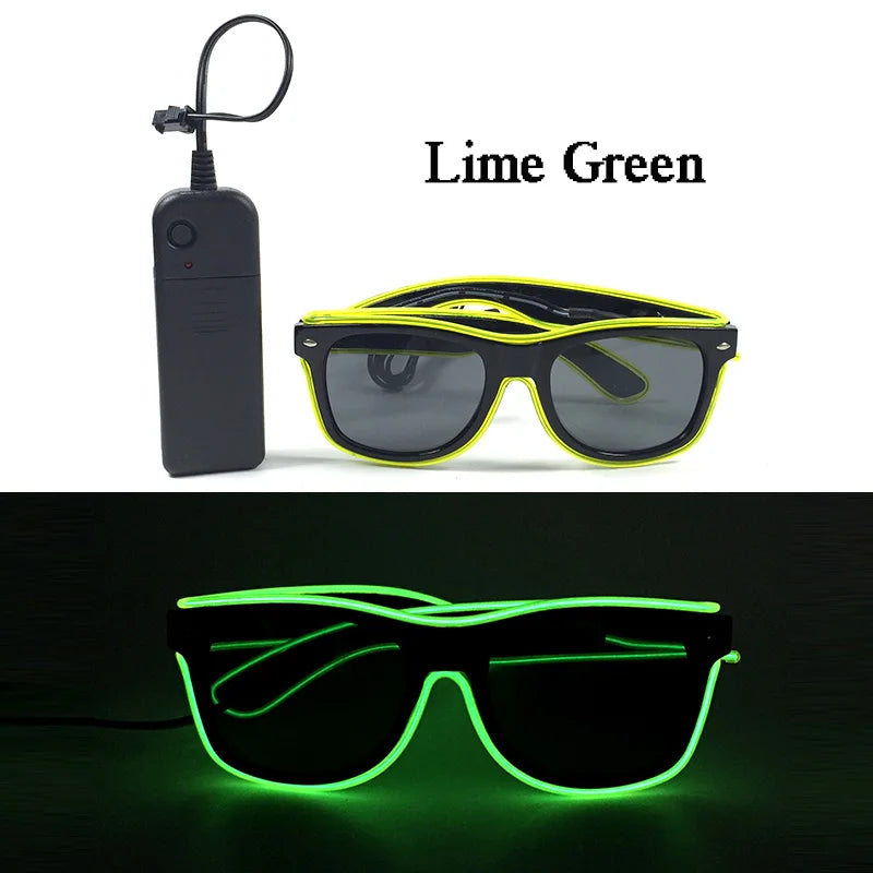 Lunettes Lumineuses LED Néon – vue 23