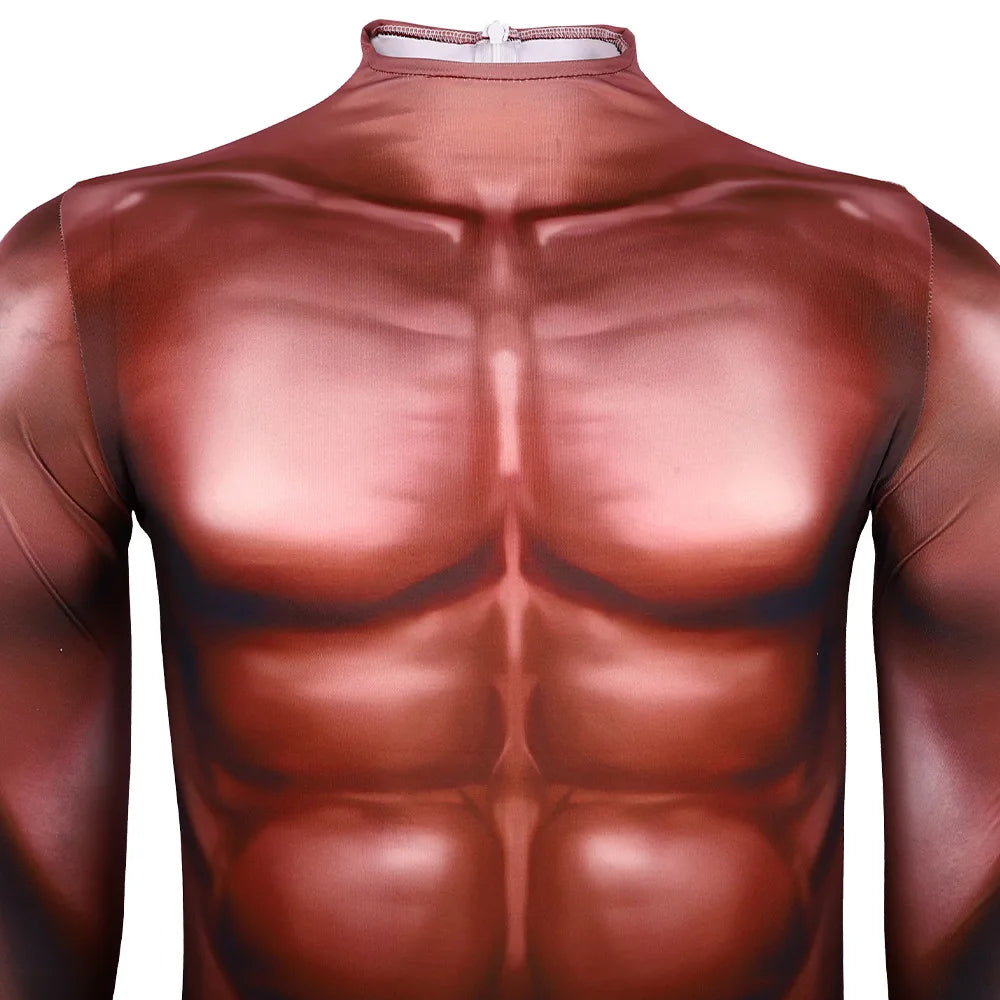 Combinaison Muscles Moulante Homme – vue 3